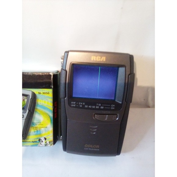 Vintage RCA 2.3" LCD Pocket TV with Ti-STN Screen - Picture 4 of 4